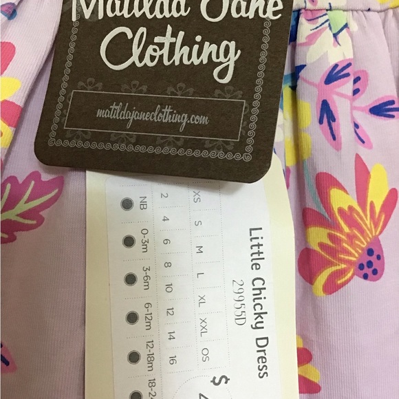 NWT Matilda Jane 6-12 month dress - Picture 4 of 7